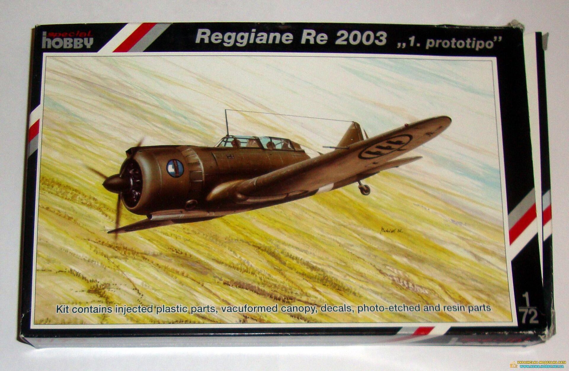 Reggiane Re 2003 &quot;1.prototipo&quot; Special Hobby SH72135 - фото pic_89e05a94f83e16a1b2d1956344841289_1920x9000_1.jpg