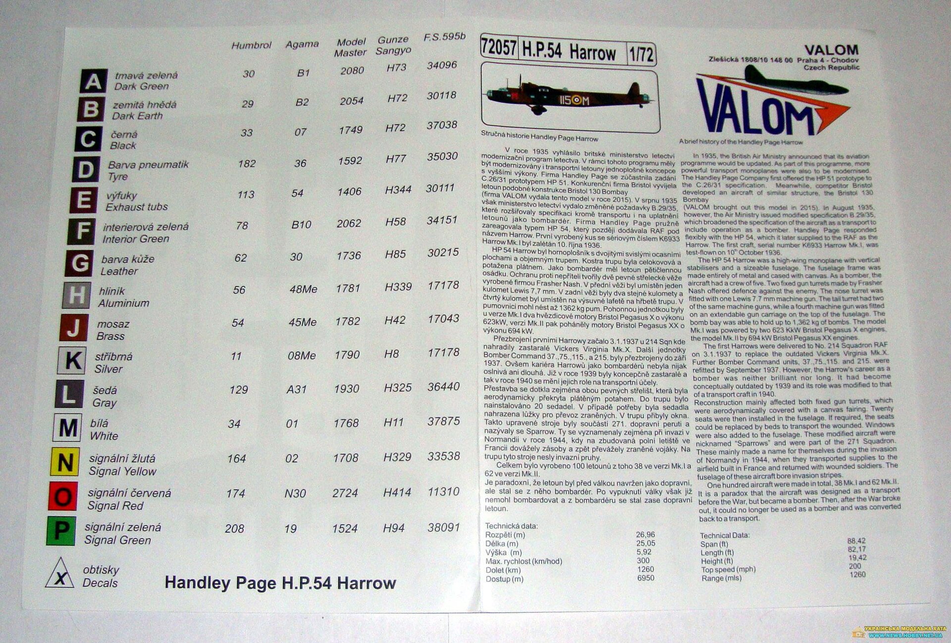 Handley Page Harrow Mk.II Valom 72057 - фото pic_360133a195b02f4f844c44eb4a732dc9_1920x9000_1.jpg