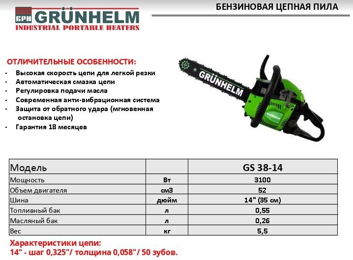 Grunhelm GS38-14