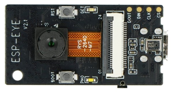 ESP-EYE- Bild- und Spracherkennung - 2 MPx Kamera, WiFi ESP32