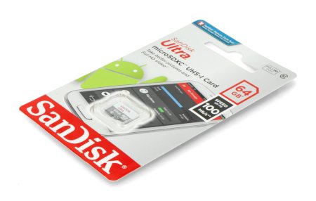 SanDisk Ultra 533x microSD-Speicherkarte 64 GB 100 MB/s UHS-I Klasse 10