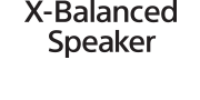 Логотип динамика, сбалансированного по ширине
