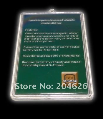 anti radiation phone sticker Anti-electromagnetic Radiation cell sticker battery sticker 50pcs/lot