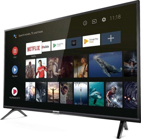 Телевізор TCL 40ES560 (4K Smart Tv PPI 400 Full HD Android HDMI Dolby Digital Plus DVB-C T S T2 S2) 9910