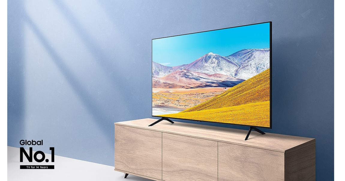 Телевізор Samsung GU55TU7179 (4K, Smart, UHD Engine, HLG, HDR10+, Dolby Digital+ 20 Вт, DVB-C T2) 11403