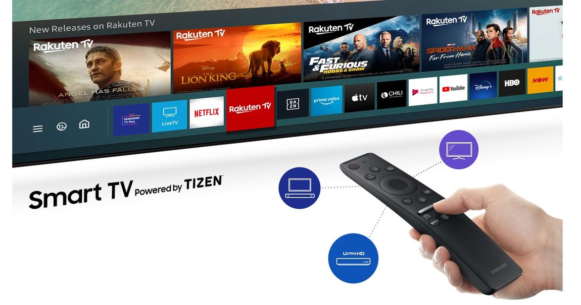 Телевизор Samsung UE55TU7022 (4K, Smart, UHD Engine, HLG, HDR10+, Dolby  Digital+ 20Вт, DVB-C T2) - Уценка (1485705080) купить в Луцке за 13999 грн