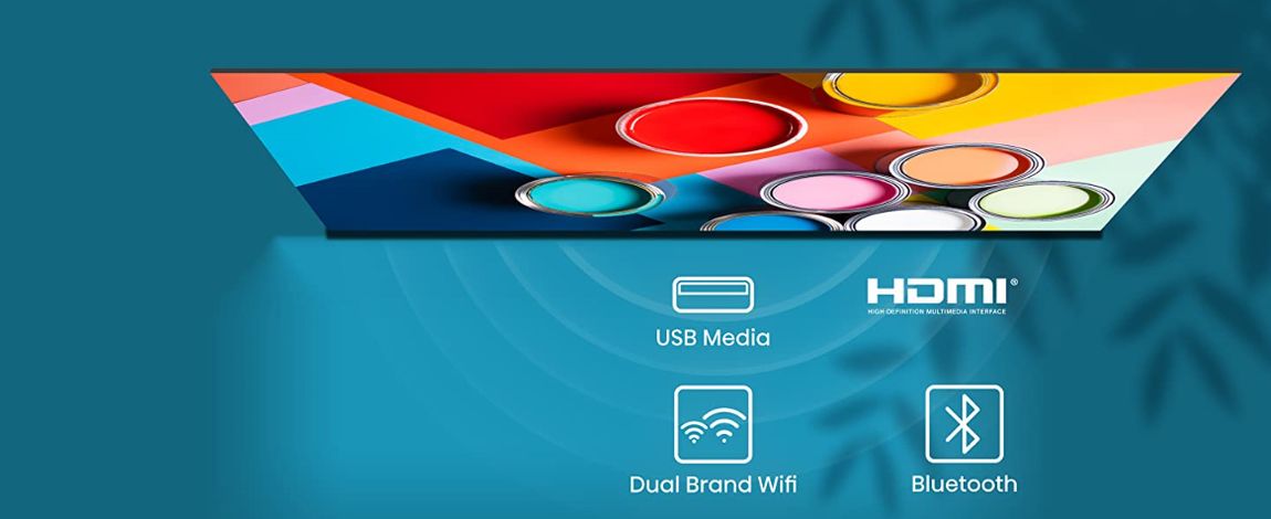 Телевізор 43 дюйми Hisense 43A6BG (Bluetooth 4K Android HDR) 14099