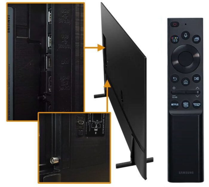 Телевізор 50 дюймів Samsung GU50AU8079 (Bluetooth 4K Edge LED Smart TV) 16694