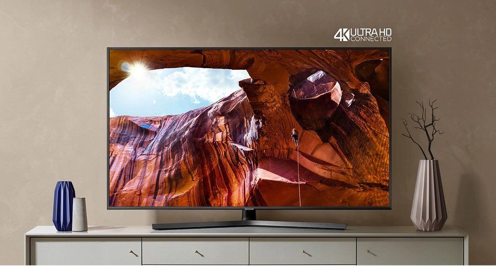 Телевізор 50 дюймів Samsung UE50RU7440 (PPI 2000 Гц 4K Smart 60 Гц 250 кд м2 DVB T2 S2) 13960