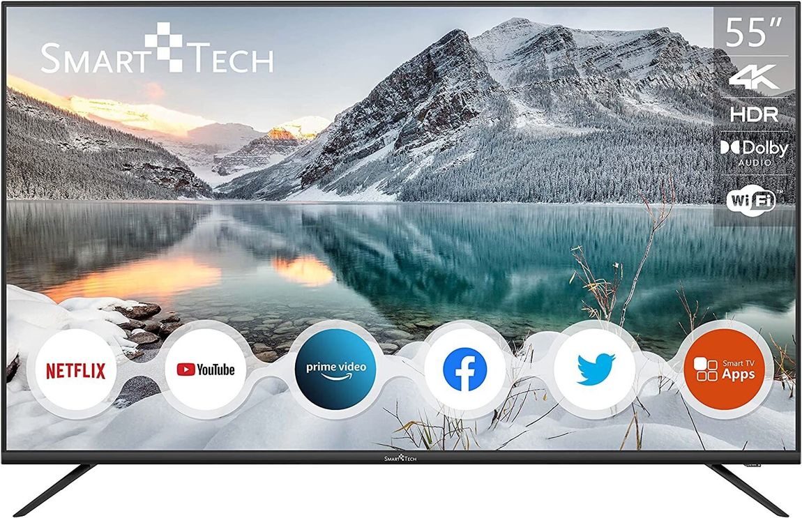 Телевізор SmartTech SMT55F30UV2M1B1 (100 Hz 4K Smart TV Dolby Digital) 14056