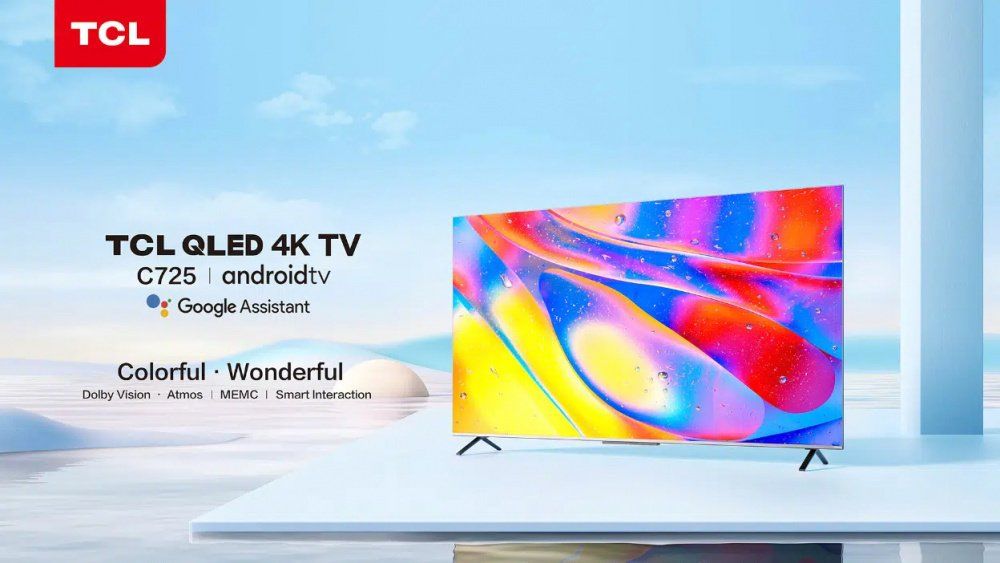 Телевізор TCL 50C722 QLED (60 Гц Bluetooth 4K Android HDR) 13730