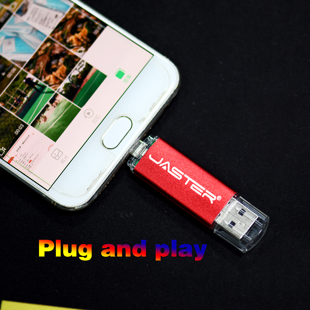 Двусторонняя флешка для телефона и компьютера флешка 64GB micro-USB +  переходник Type-C (1446133640) купить в Сумах за 176 грн