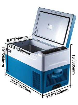 VEVOR 22L Cool Box Портативний електричний міні-холодильник для автомобіля та кемпінгу