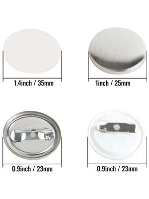 (Тільки Гудзикі) Гудзиків VEVOR кнопкова 25мм 500шт кнопкова для штампування металевих кнопок