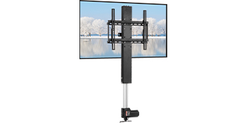 Стійка для телевізора VEVOR для 30-50-дюймових LCD LED плазмових телевізорів, автоматична стійка для телевізора, підйомник для телевізора, кронштейн для підйому телевізора від 97,4 до 167,4 см, регульована по висоті та стабільна, макс. 60 кг