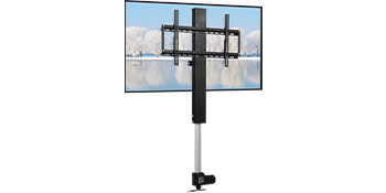 Стійка для телевізора VEVOR для LCD LED плазмових телевізорів, автоматична стійка для телевізора, підйомник для телевізора, кронштейн для підйому телевізора висотою від 107,4 до 187,2 см, регульована по висоті та стабільна, макс. 60 кг