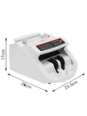 Цифровий лічильник банкнот VEVOR UV MG для виявлення підробок зі світлодіодним дисплеєм для завантаження банку