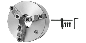 Трикулачковий патрон для токарного верстата VEVOR K11-200A Трикулачковий патрон для токарного верстата з самоцентрувальним патроном 200 мм Використовуване приладдя для токарного верстата