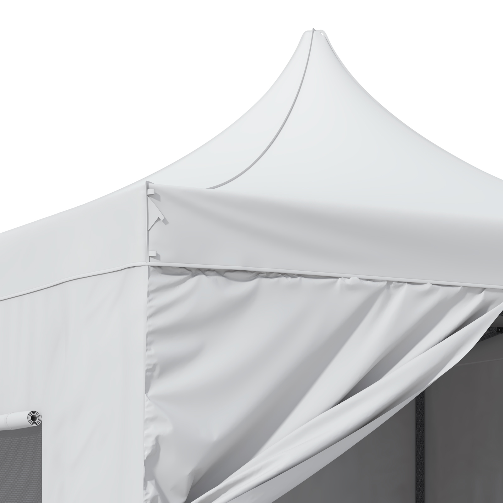VEVOR беседка 304.8x304.8x320cm садовая палатка 500D PU серебряная ткань складная беседка регулируемая по высоте вкл. сумку для хранения палатка для вечеринок 6-8 человек всплывающая палатка белая садовая беседка для кемпинга