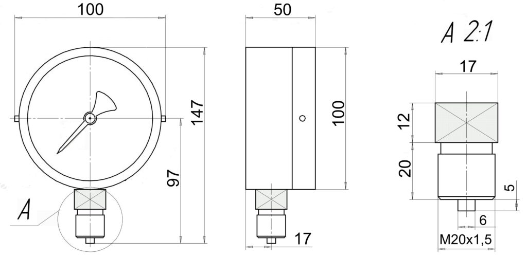 МВП3-У2 чертеж