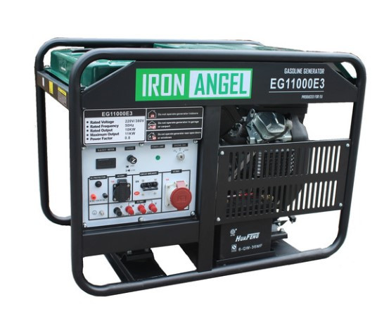 генератор IRON ANGEL EG 11000 E3
