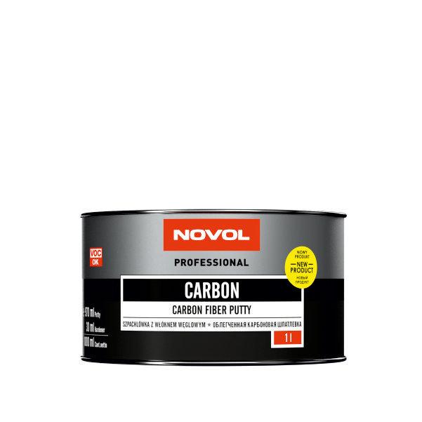 Шпатлевка облегчённая карбоновая NOVOL CARBON 1л