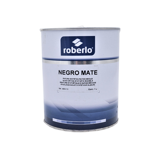 Краска для бампера Roberlo Negro Mate матовая черная 1л