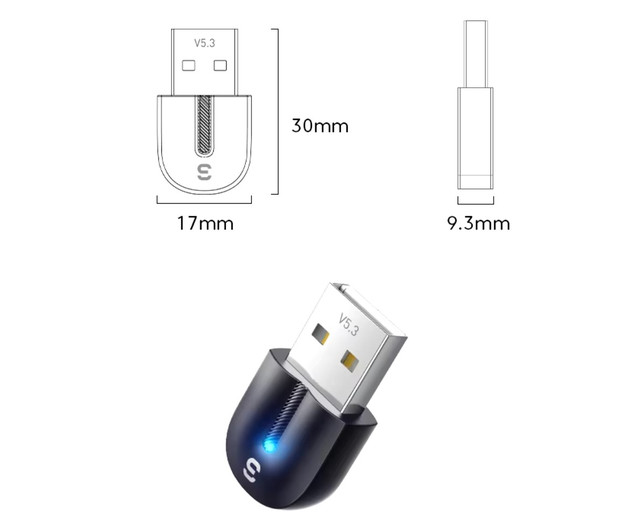 Bluetooth адаптер Essager ES-BT13