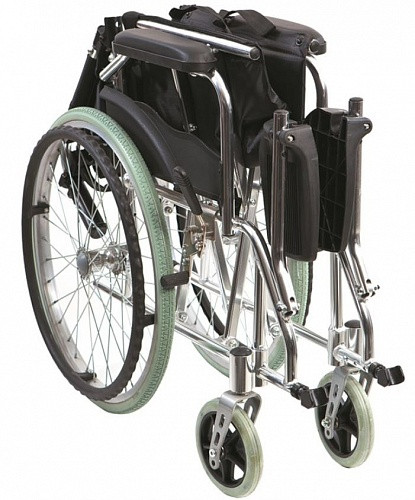 Коляска инвалидная алюминиевая, без двигателя Golfi G503