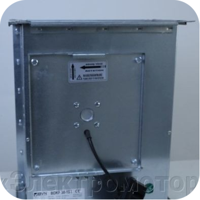 Канальний вентилятор Bahcivan BDKF 40-20 A дверцята відцентрового вентилятора