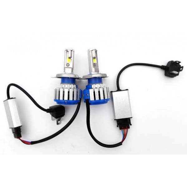 Світлодіодні LED лампи T1 H4 для автомобіля | автолампи TurboLed | автомобільні лід лампи, фото 6