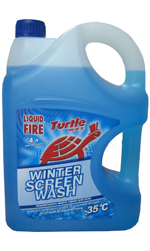 Омыватель авто стекла зимний -35С Turtle Wax Liquid Fire W-4044 4л
