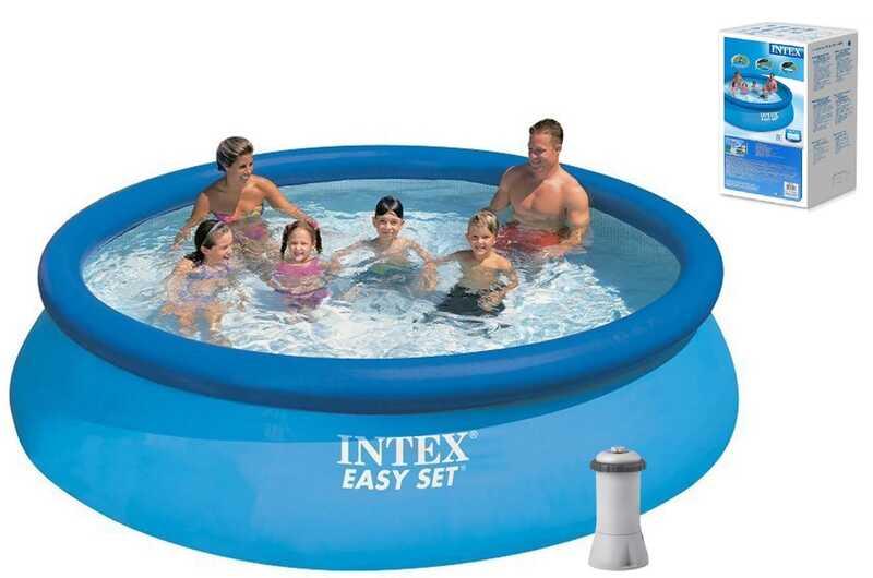 Надувний басейн сімейний Intex 28132 (366х76 см) 5621 л купити за 6520 ...