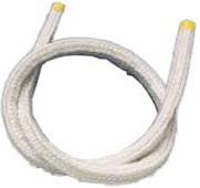 Керамический уплотнительный шнур. термостойкий для твердотопливных котлов
