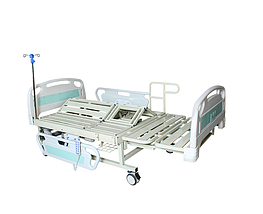 Медицинская электрокровать с туалетом MIRID E36. Широкая кровать для инвалида. Кровать для реабилитации., фото 2