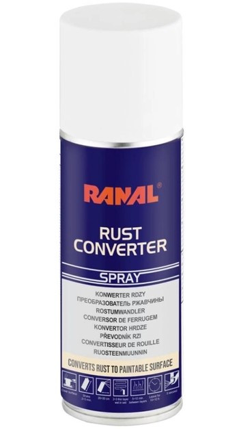 Преобразователь ржавчины и эпоксидный грунт Ranal Rust Converter 2 в 1 200 мл
