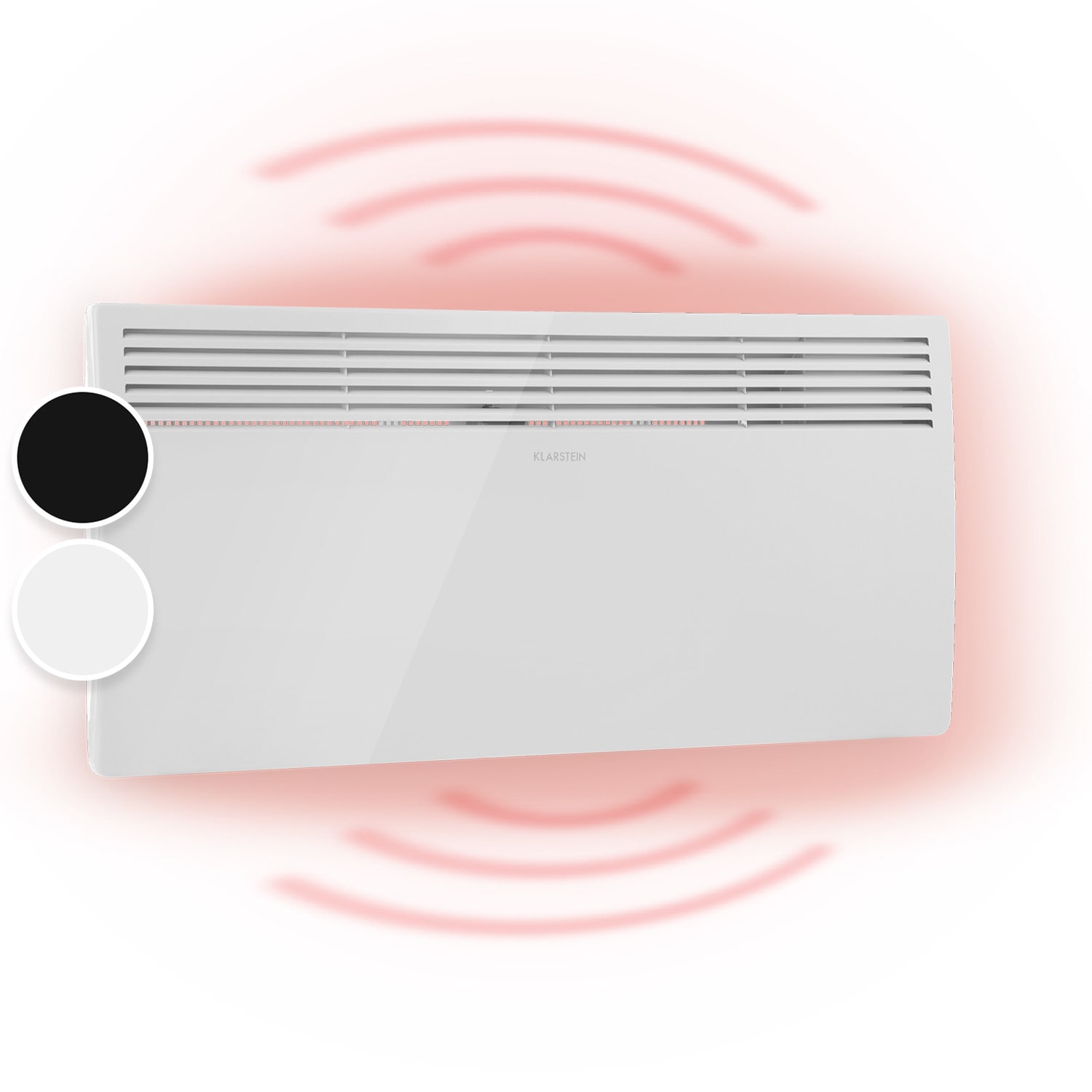 Обігрівач Hot Spot Slimcurve 80x40см 40м² 2000Вт 5-40°C LED IP24 білий