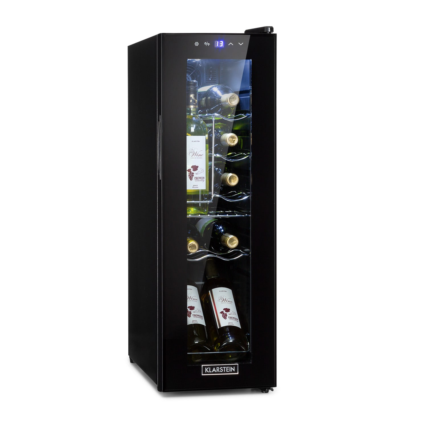 Винний холодильник Shiraz 12 Slim Uno 32л/12Fl.Touch 85 Вт 5-18 °C LED