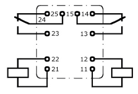Relay V23084-C2001-A303 2X15A DC12V | MiniTools