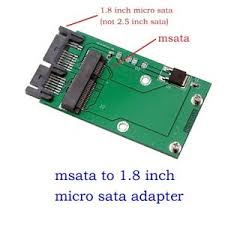 Mini PCIe PCI-e MSATA SSD To 1.8