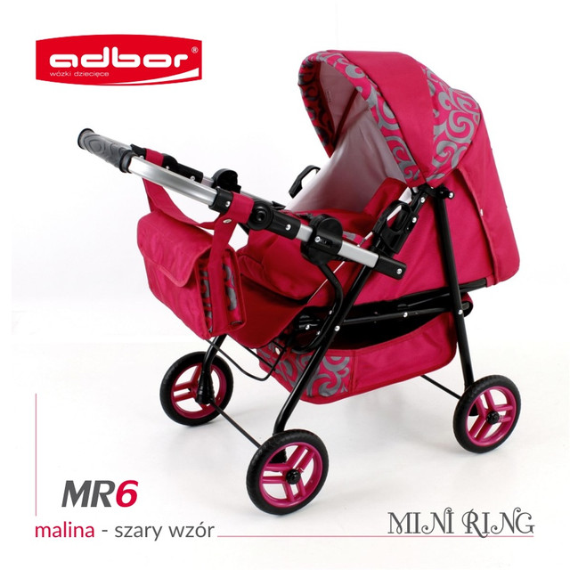 Коляска для кукол mini Ring ручка до 80см от 4 до 10лет, MR4 - фото 5