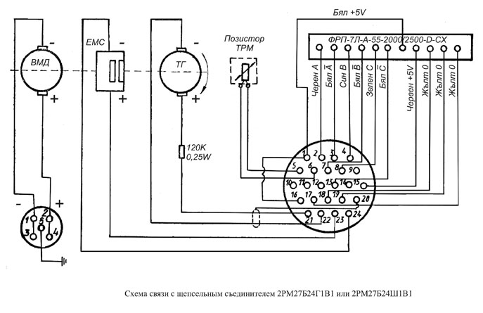 Схема подключения двигателя постоянного тока к станку