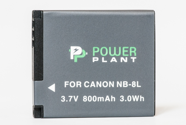 Аккумулятор PowerPlant Canon NB-8L 800mAh - фото DV00DV1256_1.jpg