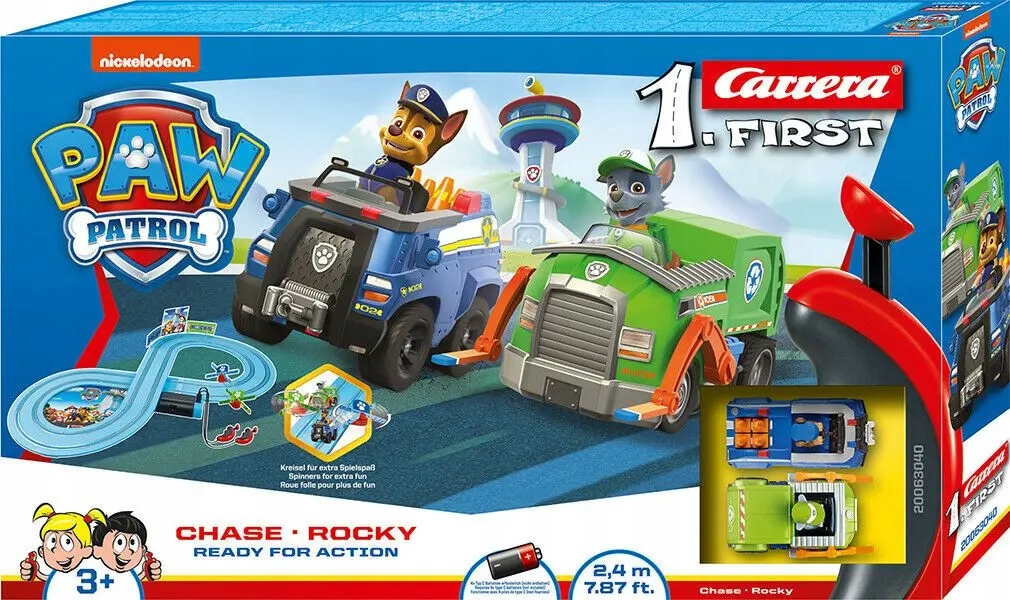 Carrera Paw Patrol Rocky and Chase Track 2.4m 63040 Код виробника 63040