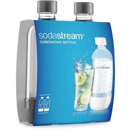 Бутылки Sodastream для сатуратора потока газировки 2x1L