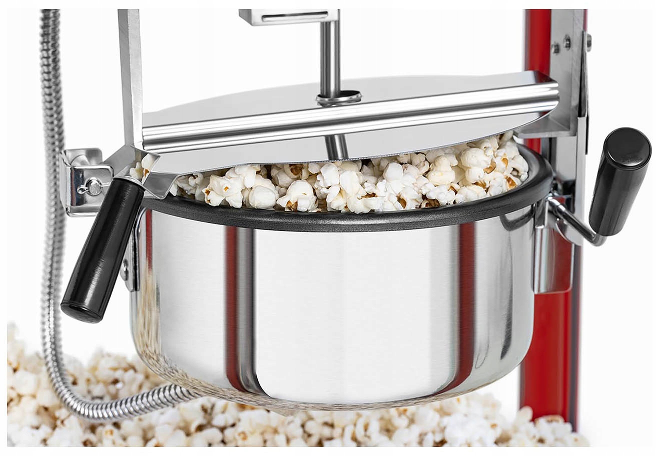 POPCORN MACHINE GLASS SHOWCASE EFFICIENT 1700W Модель RCPC-16E