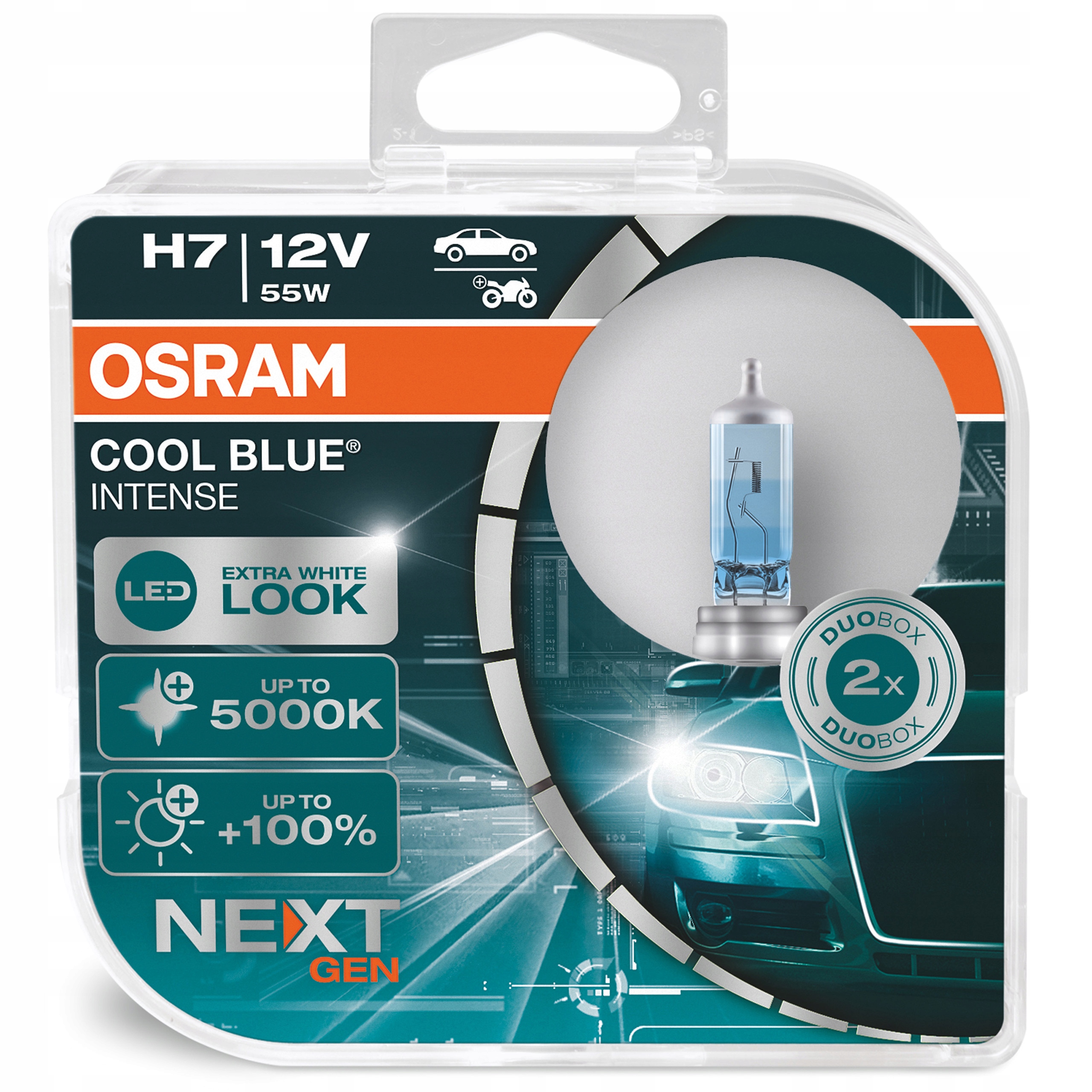 Osram H7 Cool Blue Intense Next Gen Нове покоління