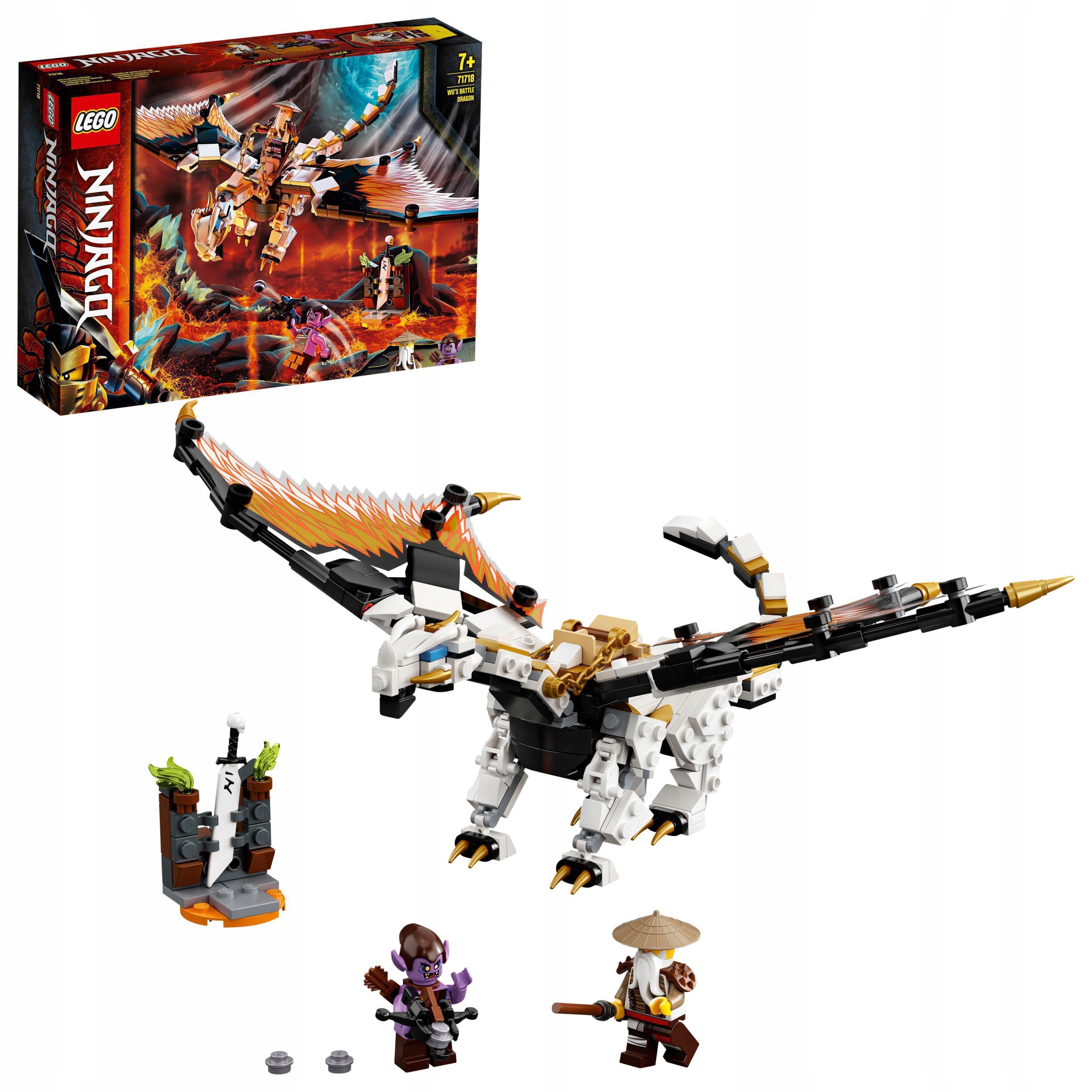 LEGO NINJAGO Бойовий дракон Ву 71718