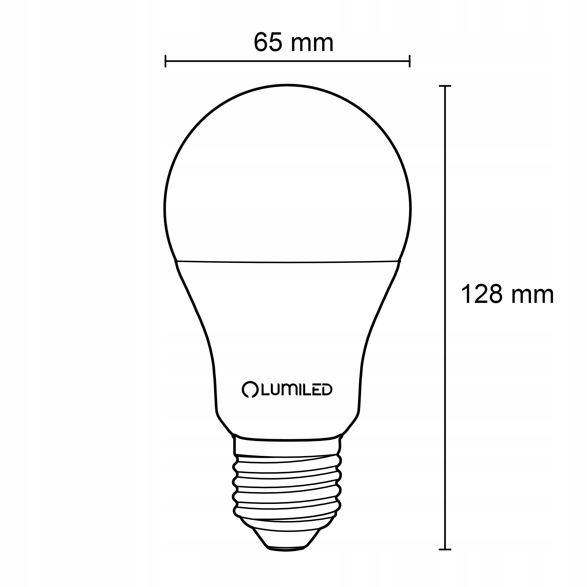 6x E27 LED лампа 15W = 120W 1951lm 3000K WARM PREMIUM EMC2 LUMILED Яскравість 2000 lm