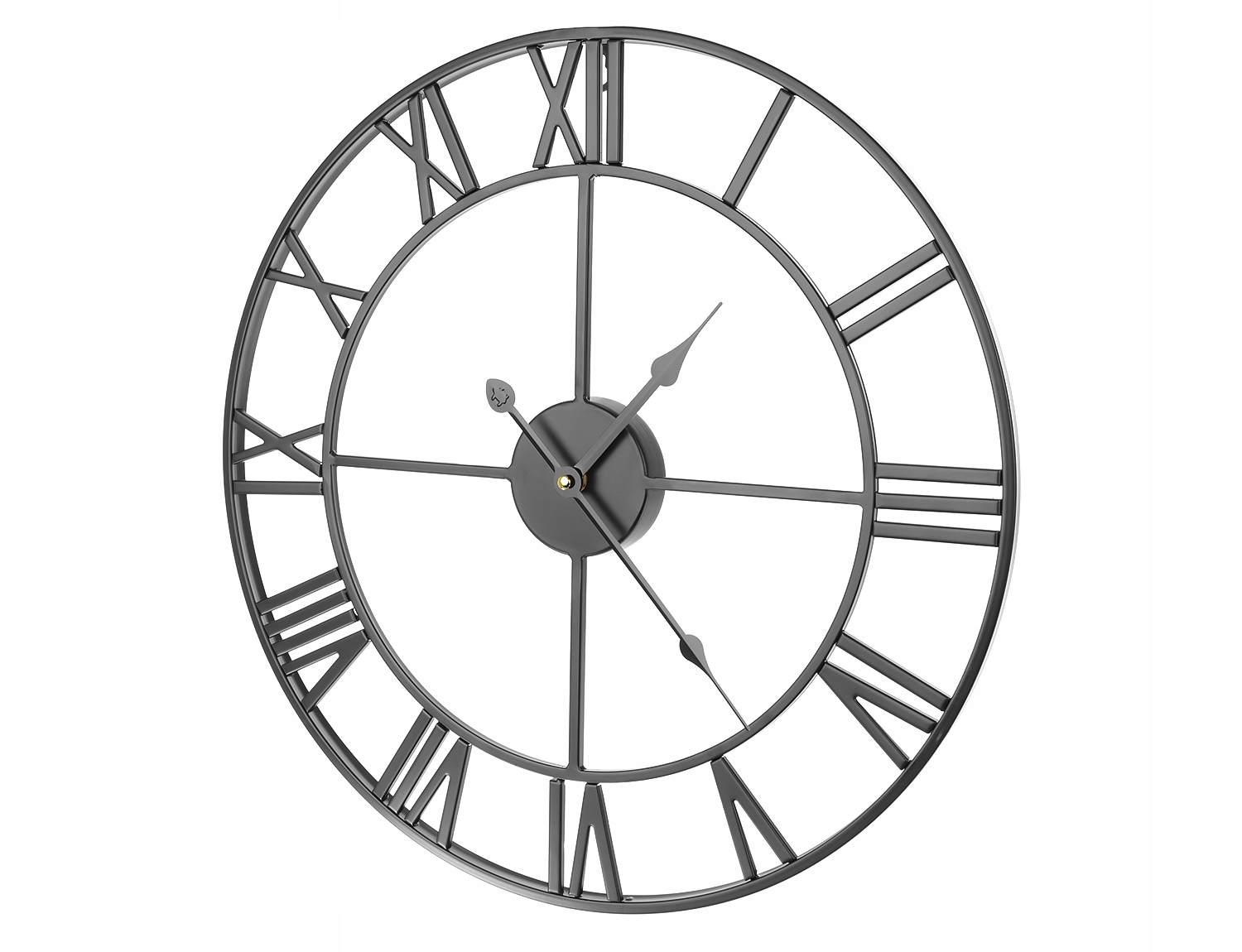Ретро Лофт Римські настінні годинники 3D Вінтаж Велика Загальна ширина 47,5 см